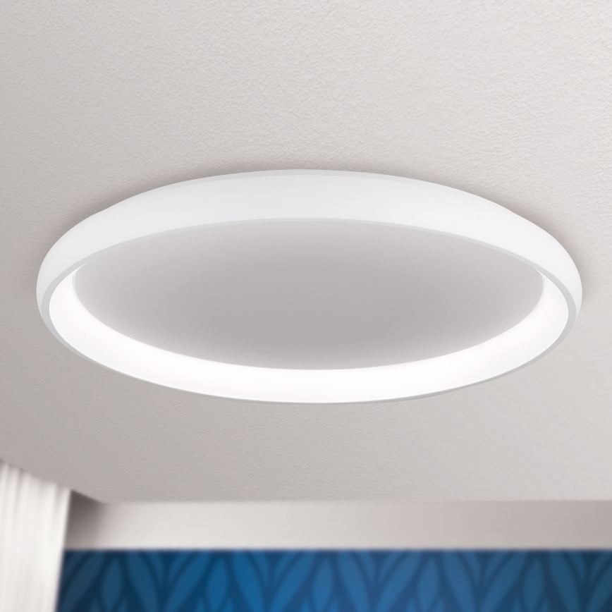 LED Zatemnitvena stropna svetilka VENUS LED/85W/230V pr. 81 cm bela