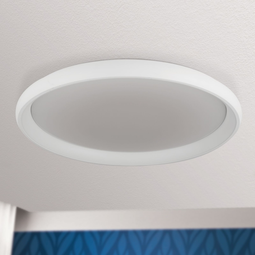 LED Zatemnitvena stropna svetilka VENUS LED/85W/230V pr. 81 cm bela