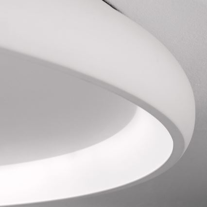 LED Zatemnitvena stropna svetilka VENUS LED/85W/230V pr. 81 cm bela