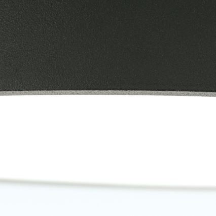LED Stropna svetilka BULLY LED/12W/230V pr. 14 cm črna