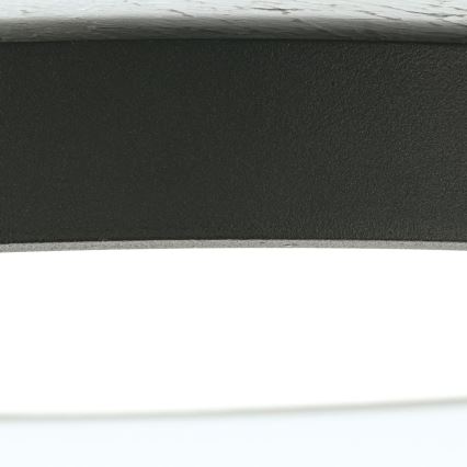 LED Stropna svetilka BULLY LED/24W/230V pr. 24 cm črna