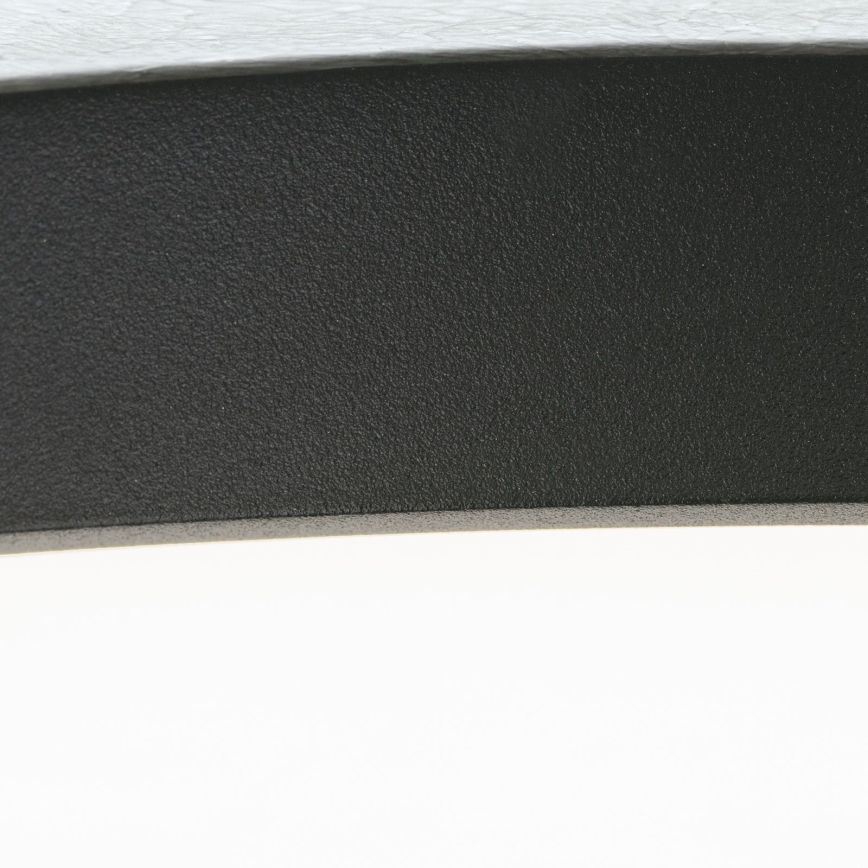 LED Stropna svetilka BULLY LED/28W/230V pr. 28 cm črna
