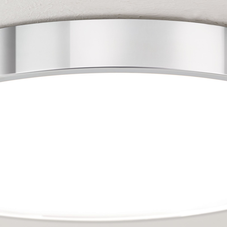 LED Stropna svetilka BULLY LED/28W/230V pr. 28 cm sijajni krom