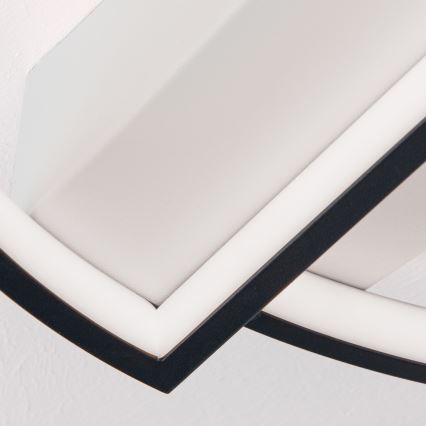 LED Zatemnitvena stropna svetilka OLGA LED/28W/230V črna/bela