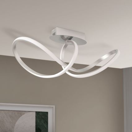 LED Zatemnitveni nadgradni lestenec CIRCUS LED/30W/230V mat krom