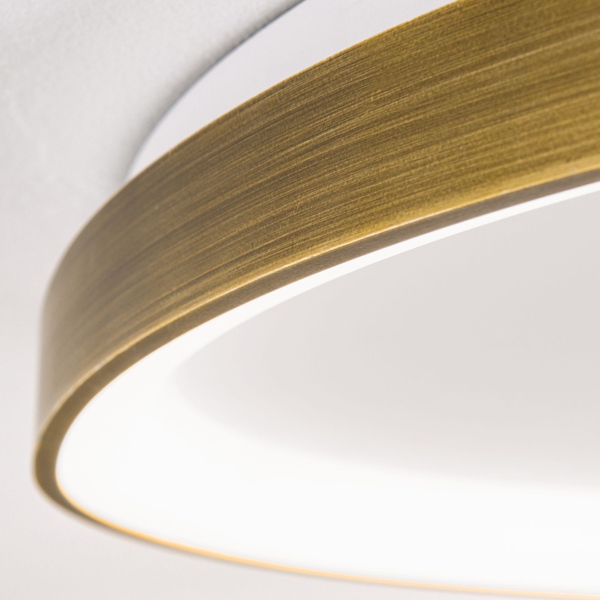 LED Stropna svetilka CHARLIE LED/48W/230V pr. 65 cm zlata