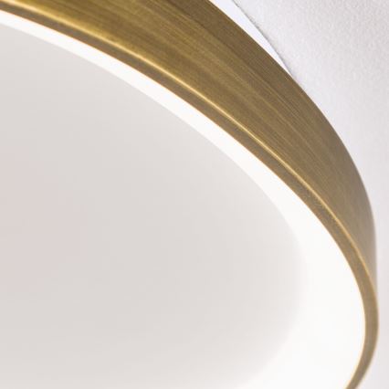 LED Stropna svetilka CHARLIE LED/48W/230V pr. 65 cm zlata
