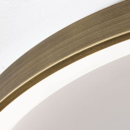 LED Stropna svetilka CHARLIE LED/72W/230V pr. 80 cm zlata