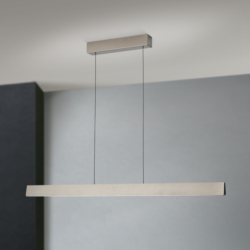 LED Zatemnitveni lestenec na vrvici TARA LED/44W/230V 2700/3800/4500/5700K mat krom