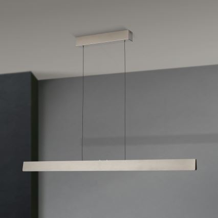 LED Zatemnitveni lestenec na vrvici TARA LED/44W/230V 2700/3800/4500/5700K mat krom