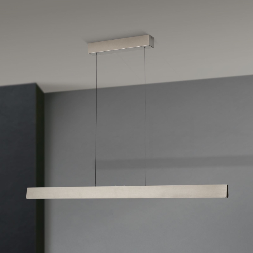 LED Zatemnitveni lestenec na vrvici TARA LED/44W/230V 2700/3800/4500/5700K mat krom