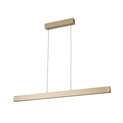 LED Zatemnitveni lestenec na vrvici TARA LED/44W/230V 2700/3800/4500/5700K zlata