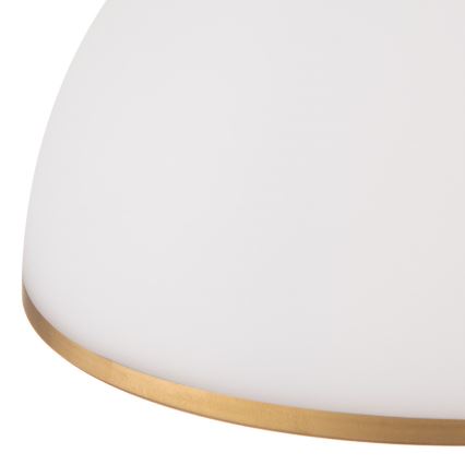 Lestenec na vrvici OLD LAMP 1xE27/40W/230V bela/medenina