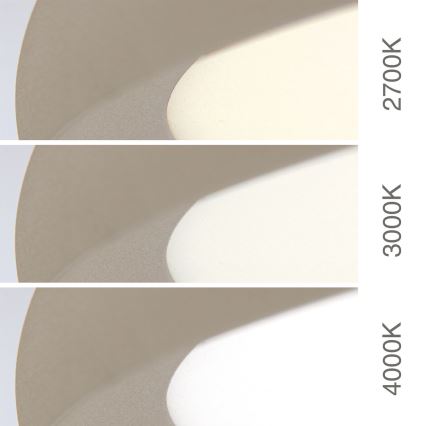 LED stropna svetilka KANT LED/50W/230V 2700/3000/4000K premer 60 cm bežna