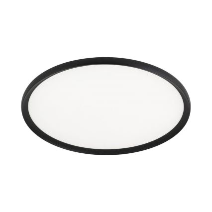 LED stropna svetilka KANT LED/50W/230V 2700/3000/4000K premer 60 cm črna