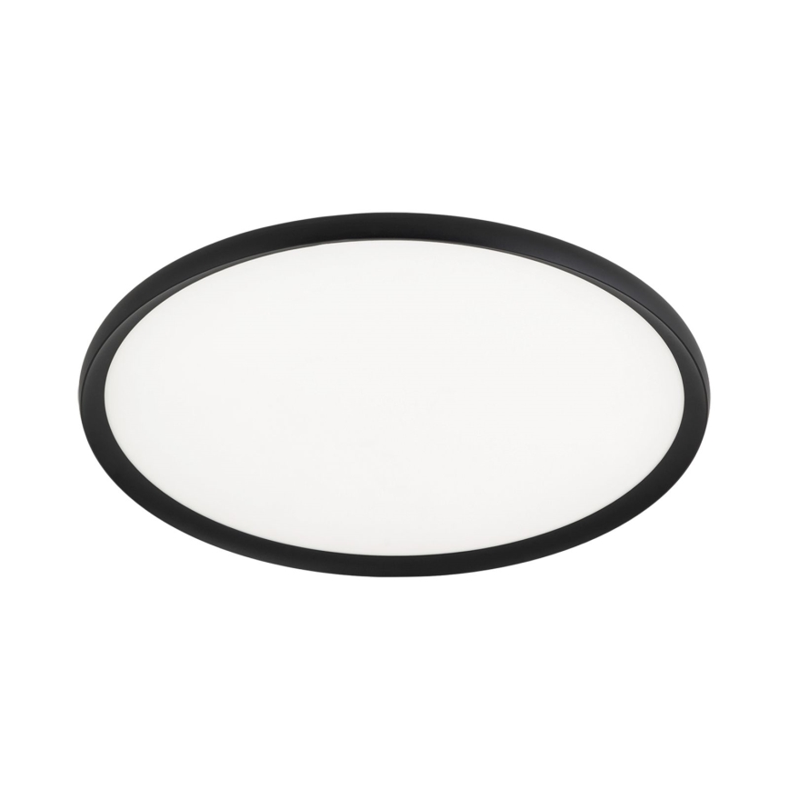 LED stropna svetilka KANT LED/50W/230V 2700/3200/4000K, premer 60 cm, črna