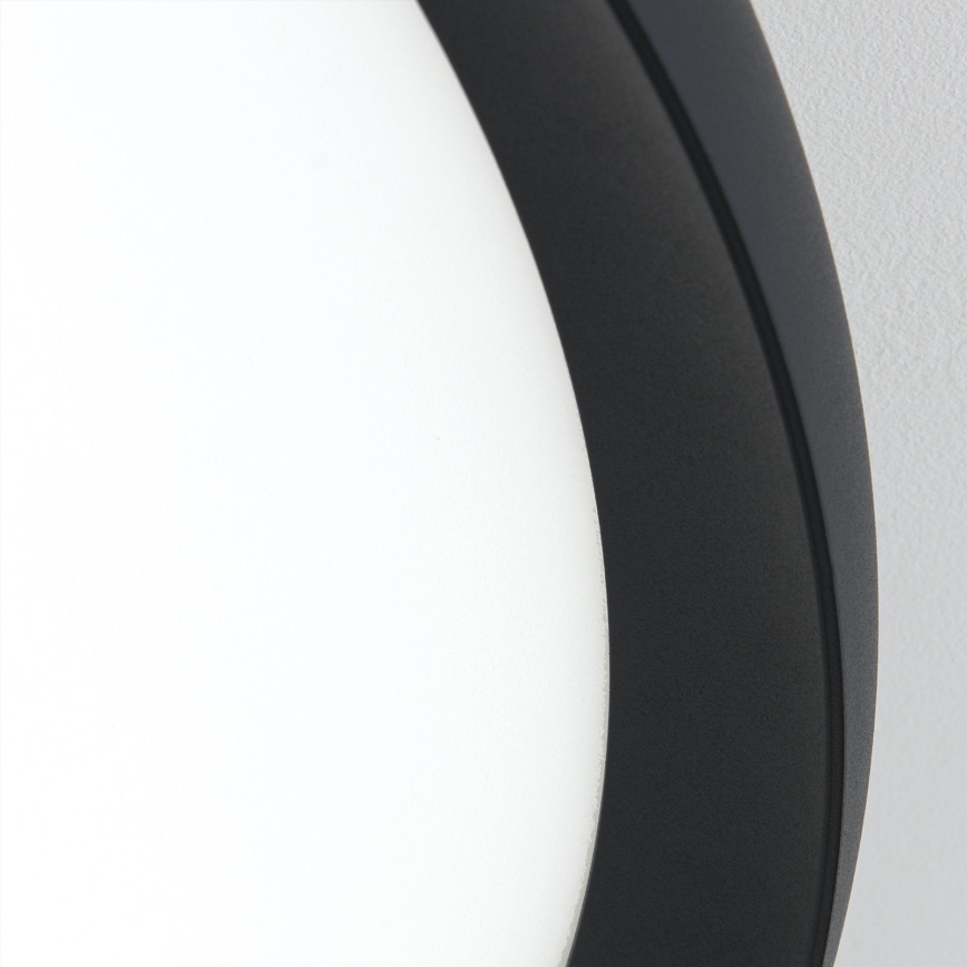 LED stropna svetilka KANT LED/50W/230V 2700/3200/4000K, premer 60 cm, črna