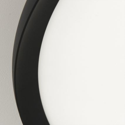 LED stropna svetilka KANT LED/66W/230V 2700/3000/4000K Ø 80 cm črna