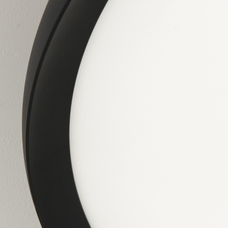 LED stropna svetilka KANT LED/66W/230V 2700/3000/4000K Ø 80 cm črna