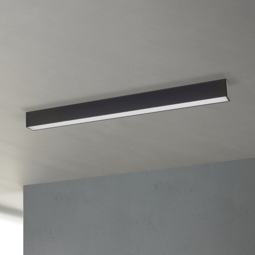 LED stropna/viseča svetilka 2 v 1 PALKKI LED/38W/230V 3000/4000/5000K črna