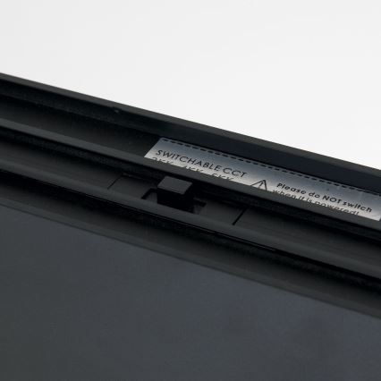 LED stropna/viseča svetilka 2 v 1 PALKKI LED/38W/230V 3000/4000/5000K črna