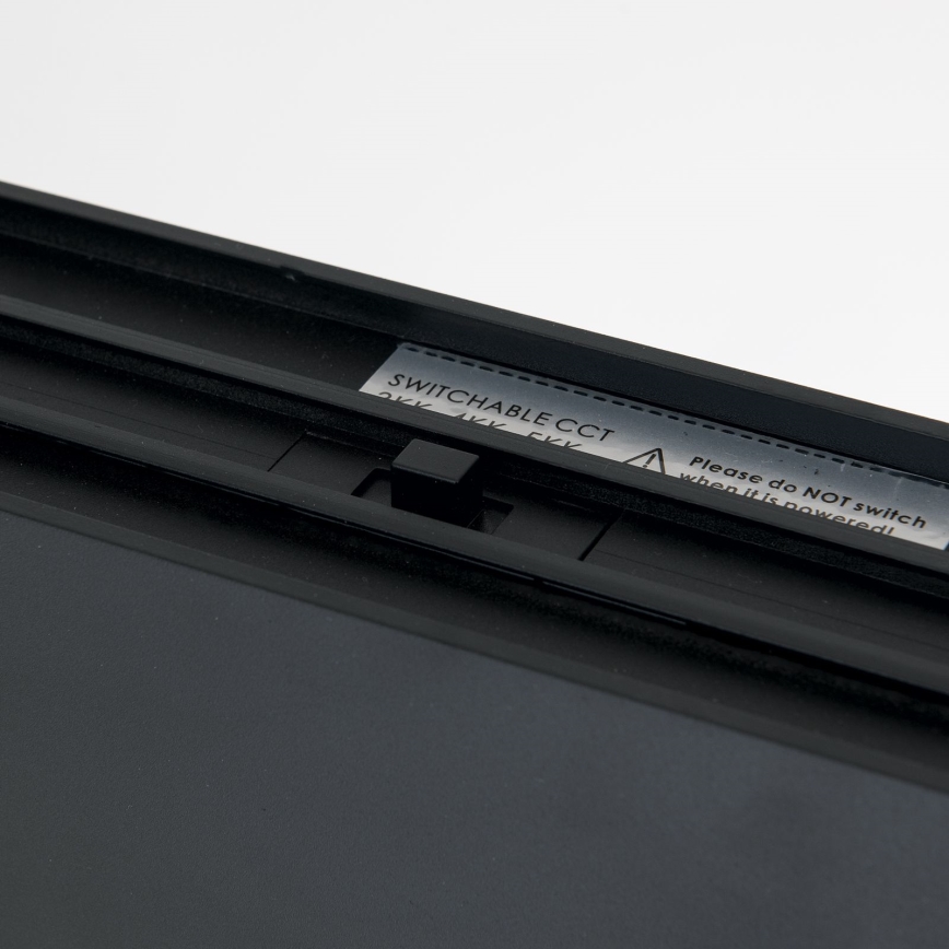 LED stropna/viseča svetilka 2 v 1 PALKKI LED/38W/230V 3000/4000/5000K črna