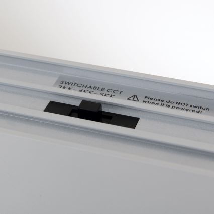 LED stropna/viseča svetilka 2 v 1 PALKKI LED/38W/230V 3000/4000/5000K siva