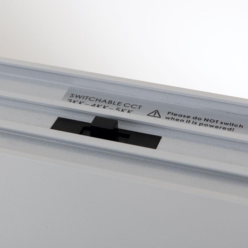 LED stropna/viseča svetilka 2 v 1 PALKKI LED/38W/230V 3000/4000/5000K siva