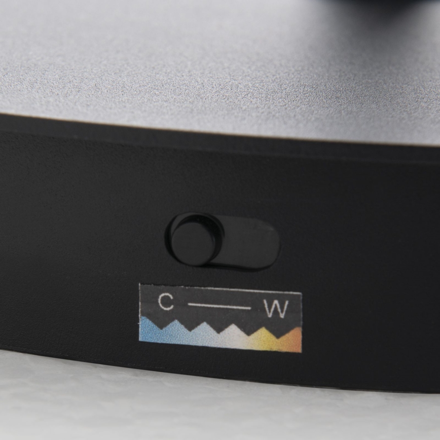 Zatemnljiva LED talna svetilka KOLK LED/40W/230V 2700/4000K črna