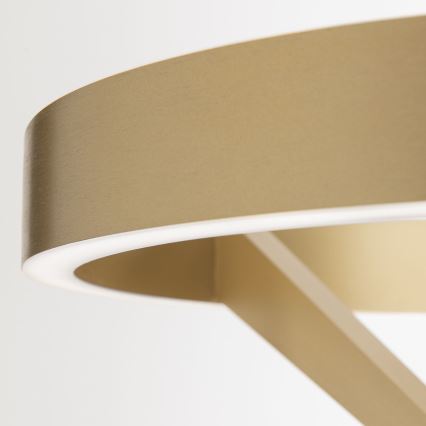 LED stoječa svetilka KOLK LED/40W/230V 2700/4000K z zatemnitvijo, zlata