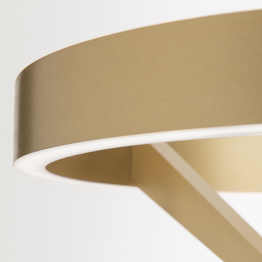 LED stoječa svetilka KOLK LED/40W/230V 2700/4000K z zatemnitvijo, zlata