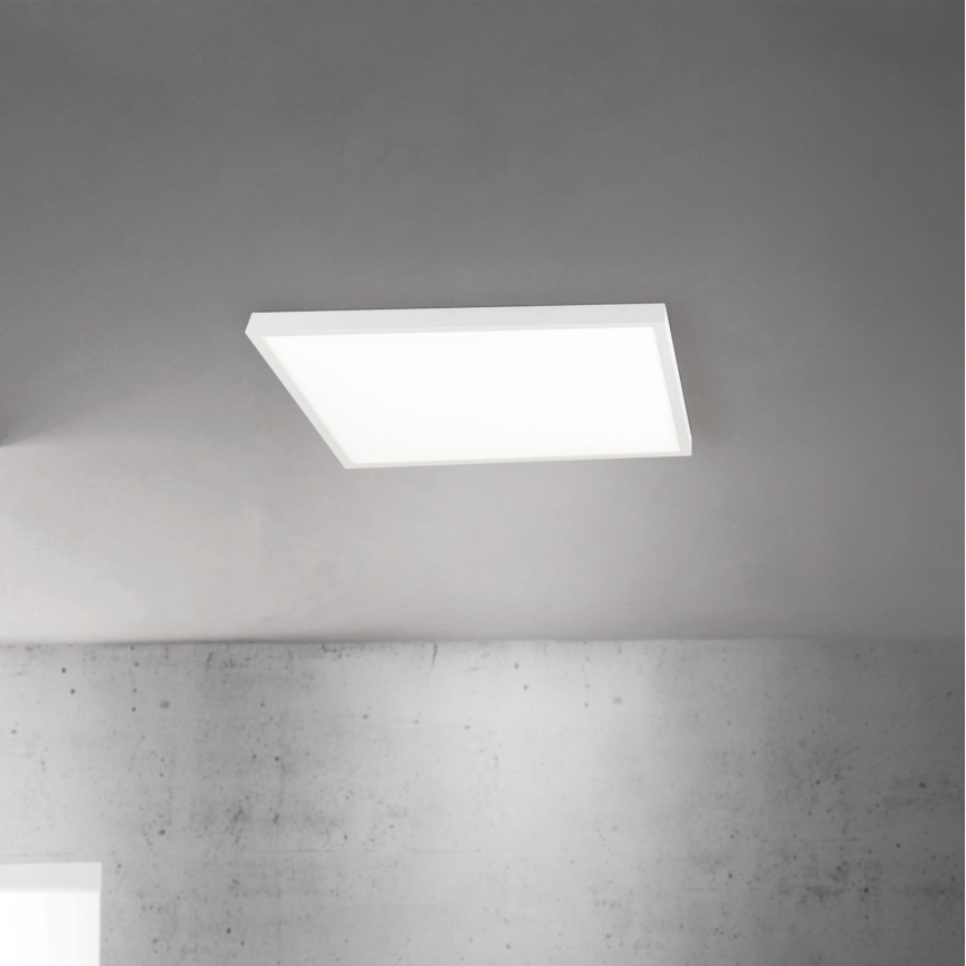 LED stropna svetilka DISC z nastavljivo svetlostjo LED/46W/230V 2700/3000/4000K 59x59 cm bela