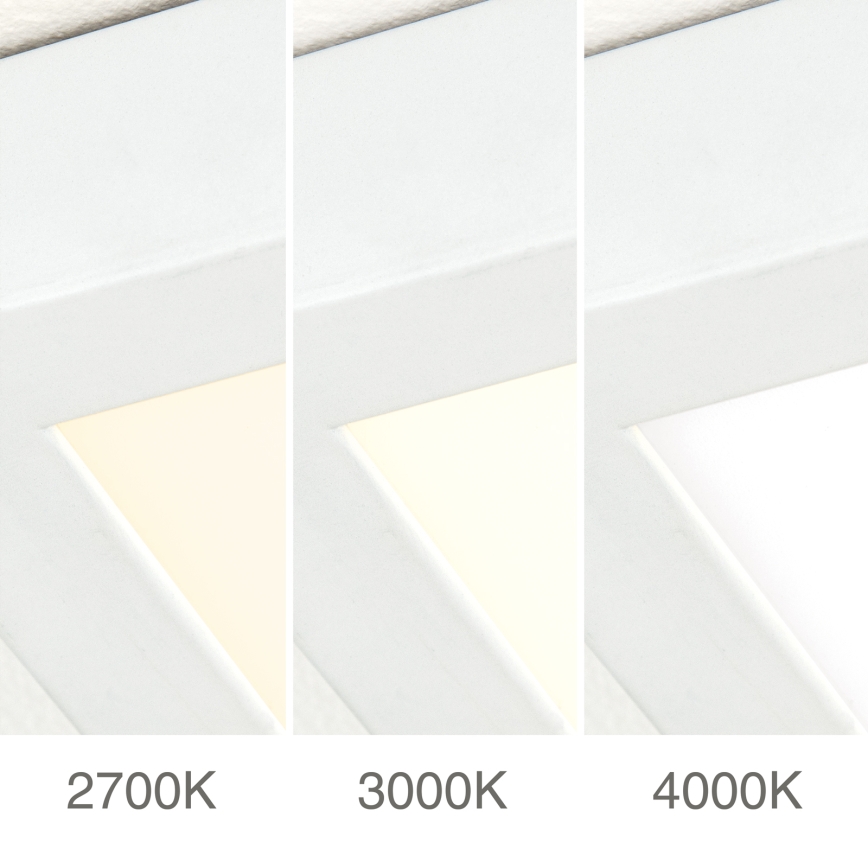 LED stropna svetilka DISC z nastavljivo svetlostjo LED/46W/230V 2700/3000/4000K 59x59 cm bela