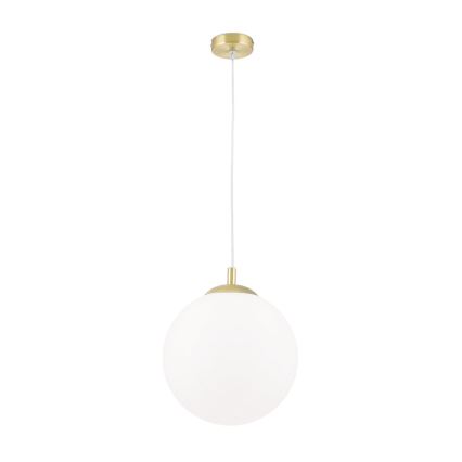 Viseči lestenec MADIS 1xE27/60W/230V, zlate barve