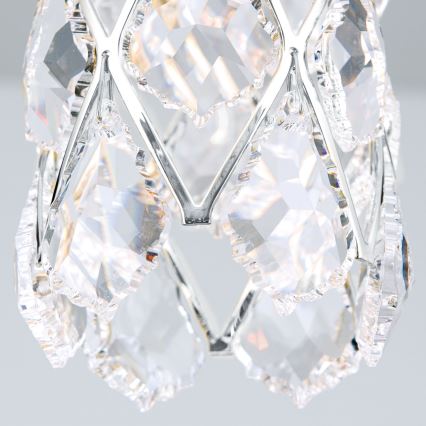 Lestenec na kablu RITA 1xG9/40W/230V sijajni krom