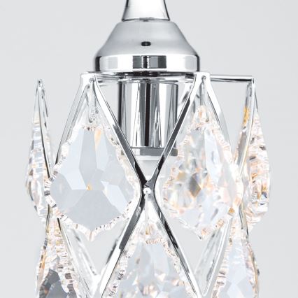 Lestenec na kablu RITA 1xG9/40W/230V sijajni krom