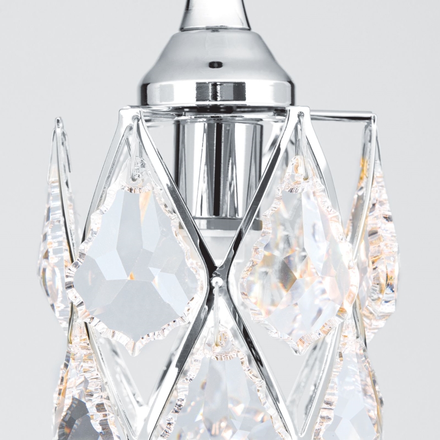 Lestenec na kablu RITA 1xG9/40W/230V sijajni krom