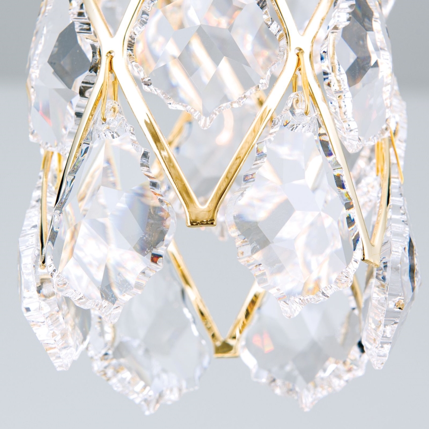 Lestenec na vrvici RITA 1xG9/40W/230V zlat