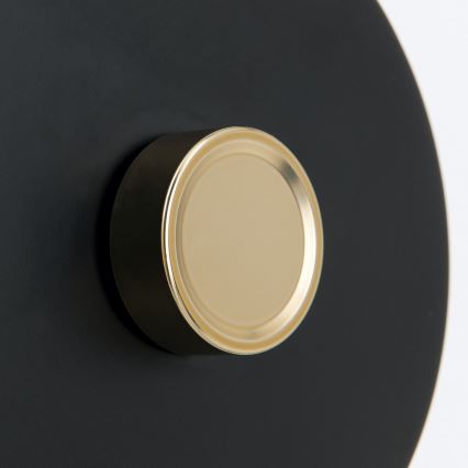 Upogljiva stenska svetilka DOTTY s funkcijo zatemnitve 1xGU10/10W/230V črna/medenina