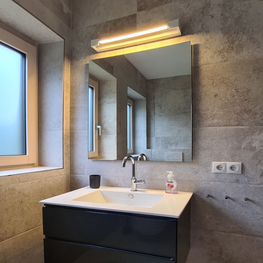 LED Kopalniška luč za osvetlitev ogledala MARILYN LED/18W/230V 60 cm IP44 bela