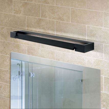 LED Kopalniška luč za osvetlitev ogledala MARILYN LED/18W/230V 60 cm IP44 črna