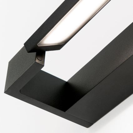 LED Kopalniška luč za osvetlitev ogledala MARILYN LED/18W/230V 60 cm IP44 črna