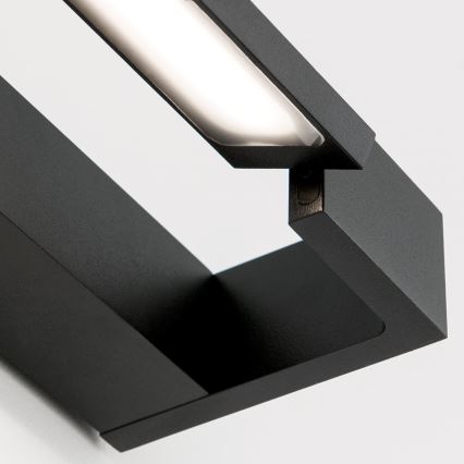 LED Kopalniška luč za osvetlitev ogledala MARILYN LED/24W/230V 90 cm IP44 črna