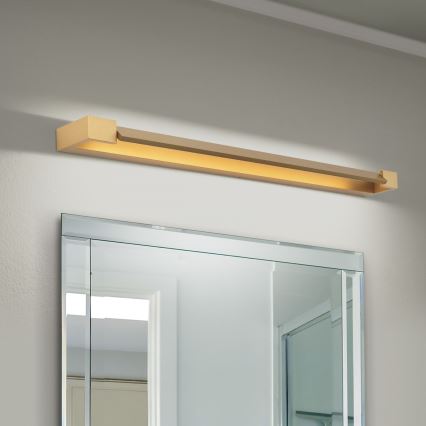 LED Kopalniška luč za osvetlitev ogledala MARILYN LED/24W/230V 90 cm IP44 zlata