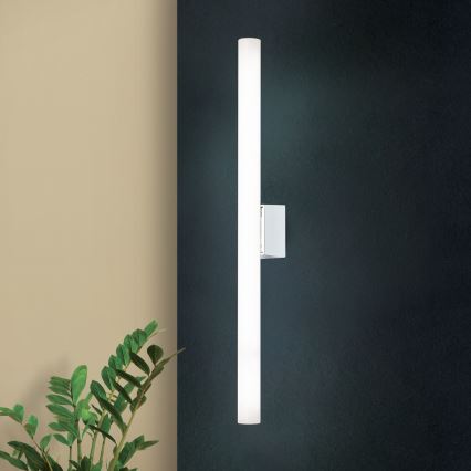 LED Stenska svetilka VISAGIST 1xS14d/8W/230V bela