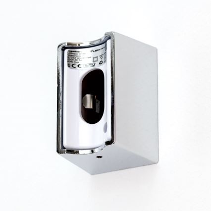 LED Stenska svetilka VISAGIST 1xS14d/8W/230V bela