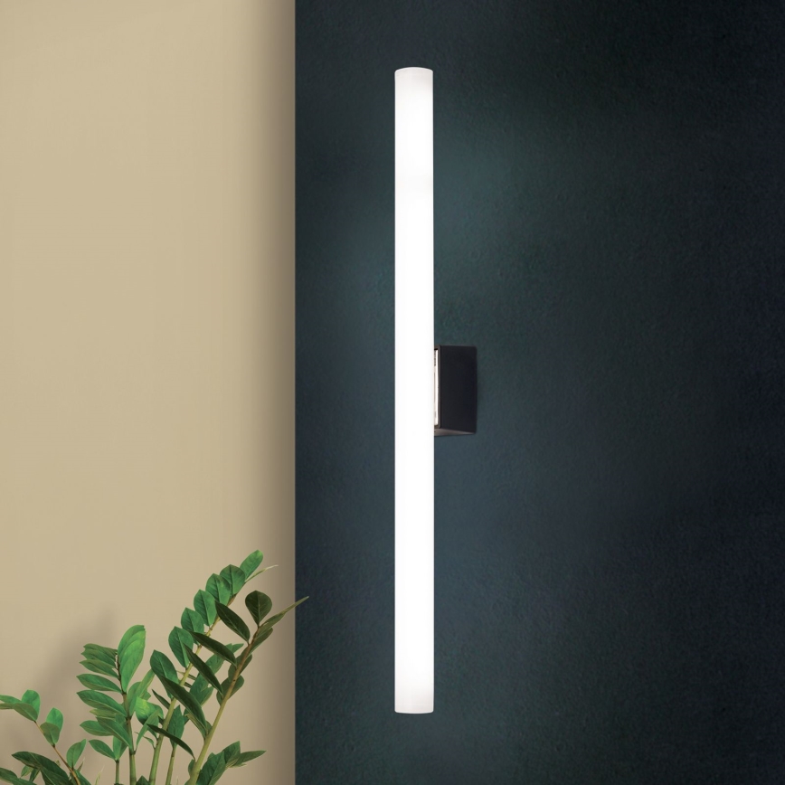 LED Stenska svetilka VISAGIST 1xS14d/8W/230V črna