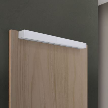 LED Kopalniška luč za osvetlitev ogledala HORIZON LED/12W/230V 3000/4000K 60 cm IP44 srebrna