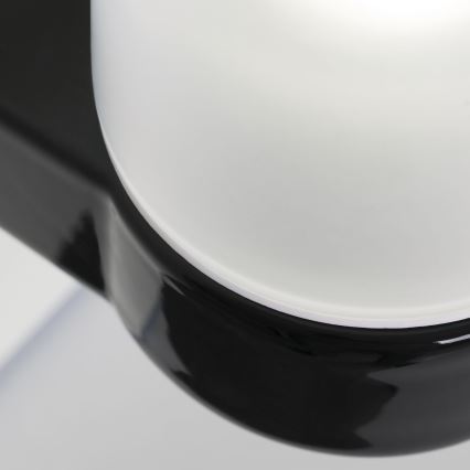 Stenska svetilka OSTIA 1xE27/40W/230V črna