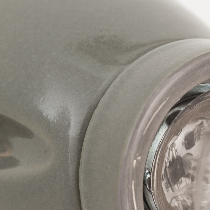 Stensko svetilo FROST 1xE27/60W/230V sivo